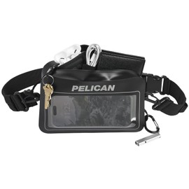 Pelican Marine Waterproof Sling Bag 2L - Crossbody Bag for Women/Men w/Detachable Adjustable Strap and Touchscreen Compatible Phone Compartment - Travel Essentials for Camping, Beach, Cruise, Hiking