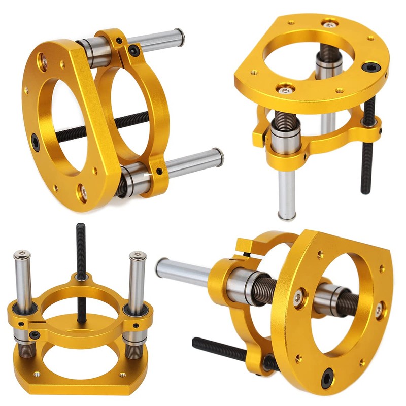 KETIPED Adjustable Router Lift for 65mm Diameter Universal Trimming Machine,Aluminum