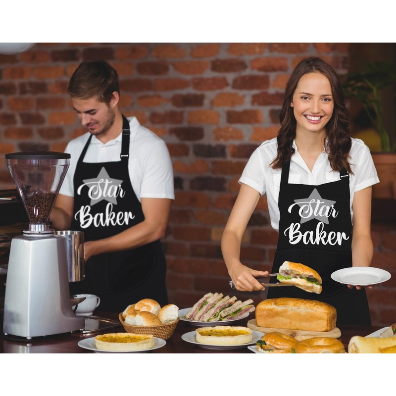 LINEN CLOSET® Baking Aprons for Women Baker Aprons for Men