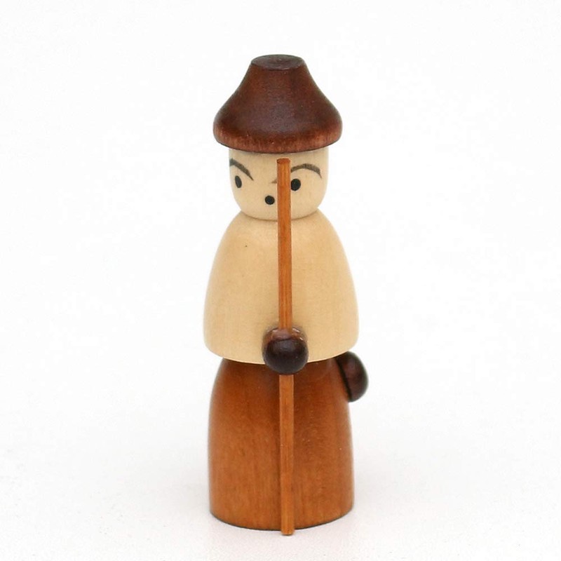 Dekohelden24 Wooden Nativity Figures, Size Selectable Via Drop Down Menu