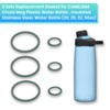 BOSORIO 3 Sets Gaskets Compatible with Camelbak Chute Mag Water