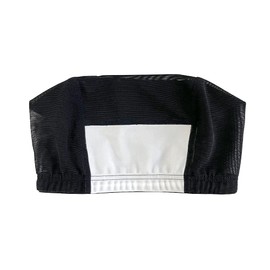 Le Mode De Toa bousiSA7a Swim Cap, Mesh Cap, With Names, Unisex, Adult, Children, (M, Black)