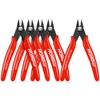 HongWay 5pcs Wire Cutters, Micro Flush Cutters with Spring, Wire