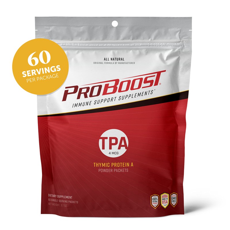 ProBoost, 4 McG Thymic Protein A (TPA) Powder Packets -