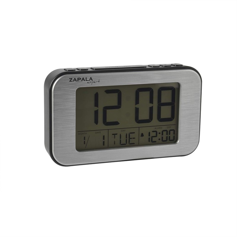 ZAPALA expert Battery Operated Alarm Clock - Simple Basic Operation,