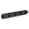 Maxzwell Black Wall Mount Coat Rack with 5 Hooks –