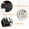 Slypadan 15" Motion Sensor Outdoor Wall Lights, 2 Pack Large