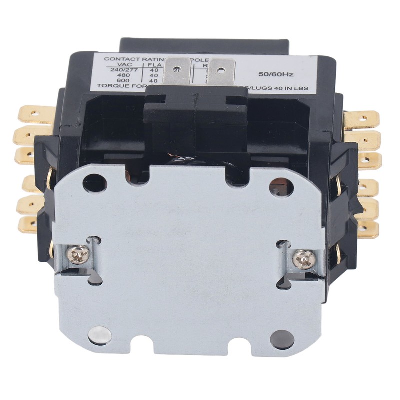Air Conditioner Contactor 40 Amp 2 Pole Silver Alloy Contact