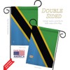 Americana Home & Garden GS140230-BO-03 Tanzania Flags of The World