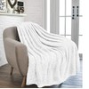 RayyanLinen Waffle Honey Comb Throw Blanket Super Soft Luxurious Versatile