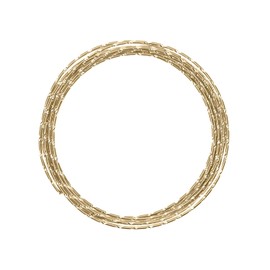 Vaessen Creative 2 mm x 5 m Aluminium Wire Diamond Cut, Pearl