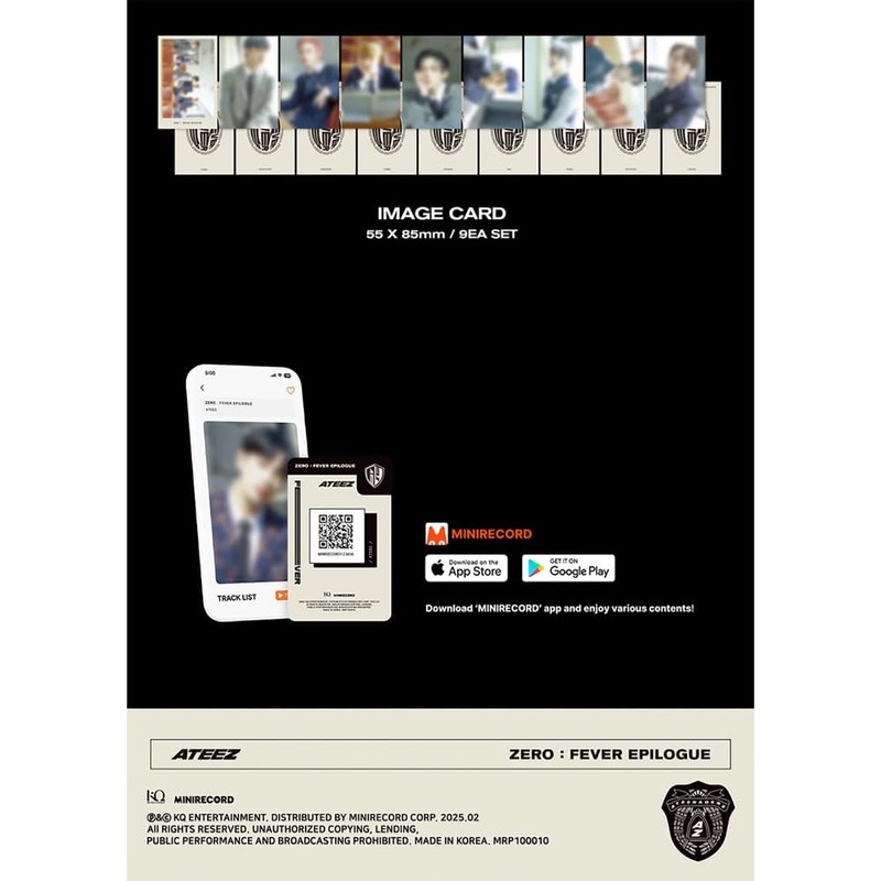 Álbum de plataforma A-TEEZ [ZERO : FEVER EPILOGUE] (A ver.)