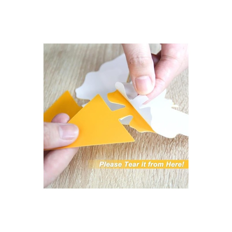 LFSYS 64 Pcs Yellow Sticky Traps for Indoor Plant Pest