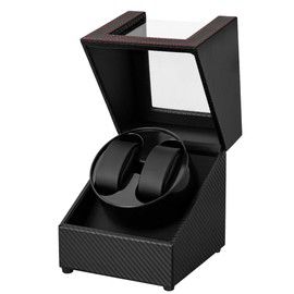 Watch Winder for Automatic Watches,Double Watch Winder for Women's and Men's Watches with Quiet Japanese Mabuchi Motor