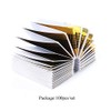 100pcs Long Lasting Gel Nail Art Foam Tip Nail Guide