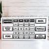 42 Pieces Teacher Toolbox Labels Tool Box Storage Label Classroom