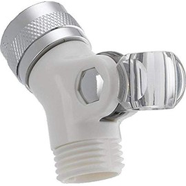 Delta Faucet U4002-WH-PK Pin Mount Swivel Connector for Handshower, White