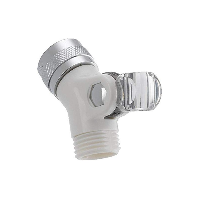 Delta Faucet U4002-WH-PK Pin Mount Swivel Connector for Handshower, White