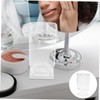 WOONEKY Desktop Makeup Cotton Pad Storage Box Organizer for Beauty