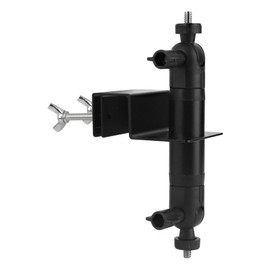 2-in-1 Gutter Mount for Blink Camera & Solar Panel, Compatible with Blink (4th Gen)/(3rd Gen)/ XT2/XT, 360° Adjustable Aluminum Alloy Mount for Camera,Black