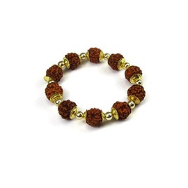 OMA Rudraksha Wrist Mala Bracelet for Meditation & to Regulate Blood Pressure and Body Fat Brand
