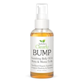 Clearly BUMP, Aceite Orgnico para la Barriga de Mams y Futuras Mams  Humectante para la Elasticidad de la Piel, Piel Estirada, Estras y Cicatrices... 