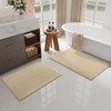 smiry Non Slip Chenille Bath Mat, Extra Soft Bathroom Mat,