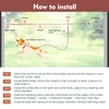 LUFFWELL 50FT Dog Runner for Yard with 15FT Tie Out