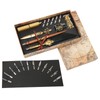 Feather Pen Set Retro British Creativity Writing Suit for Business