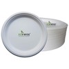 Best House Super Rigid Strong Bagasse Plates - 50 Pack,