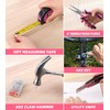 DIFFLIFE 147 Piece Pink Power Drill Drivers Tool Set with