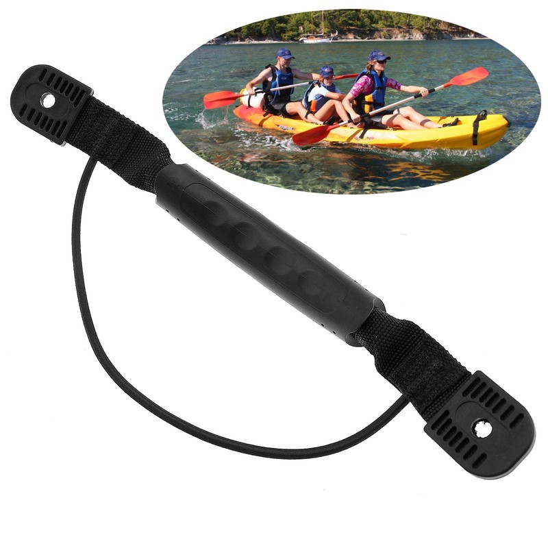 OTOTEC 2pcs Single Hole Black Kayak Canoe Boat Side Mount