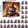 Calendario de Adviento Halloween 24 días – Decoración festiva con