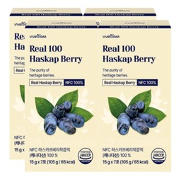 stomach biome Webiome 100% NFC Real Haskap Berry Liquid 15g 7 packs 4 / 위바이옴 100% NFC 리얼 하스카프베리 액상 15g 7포 4개