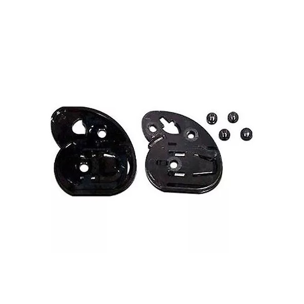 Speed & Strength SS2000 Helmet Shield Pivot Base Plates Black