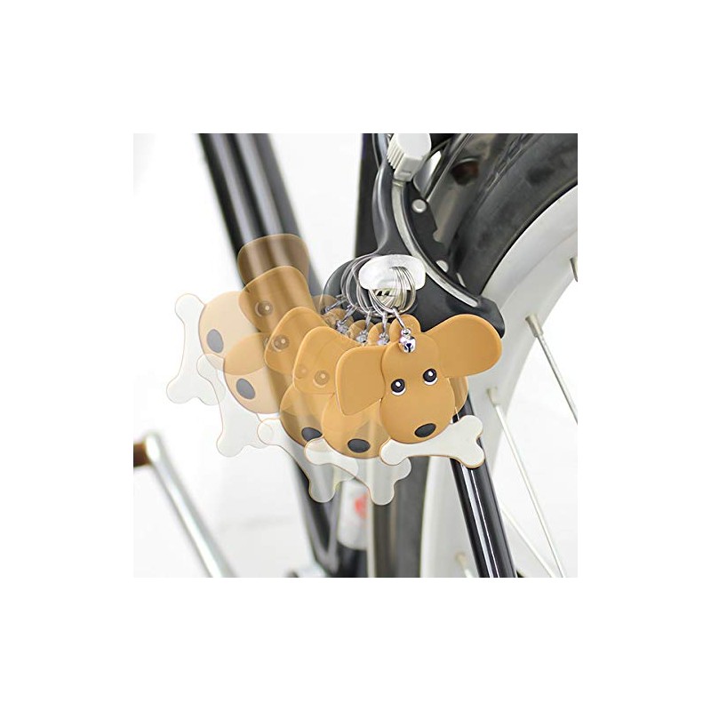 Ts Bike KC-DG-1BR Magnetic Built-in Bicycle Key Chain Color: Brown