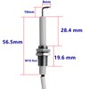 MCAMPAS Igniter Ceramic Electrode Replacement Part .27.56-inch Ignitor Wire &Ceramic