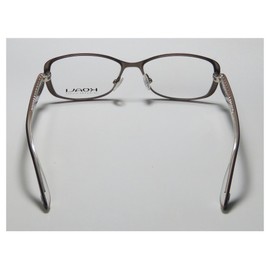 Koali 7187k For Ladies/Women Designer Full-Rim Shape Trendy European Design Eyeglasses/Eye Glasses (50-15-130, Taupe/Black)