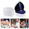 Hileyu Ring Box With Led Light Jewellery Gift Box Engagement