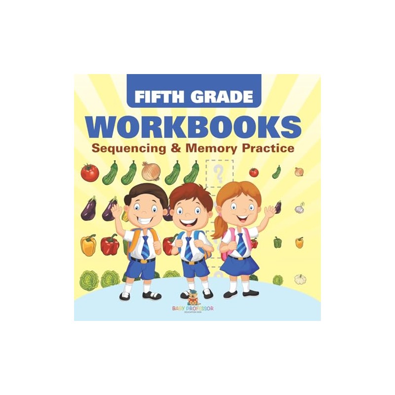 Fifth Grade Workbooks: Sequencing & Memory Practice