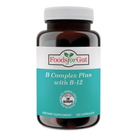 Foods For Gut B Complex Plus 120 Cápsulas Energía