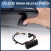 INFINAUTO Tailgate Trunk Release Switch Rear Trunk Lid Lock Boot