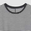 JAJU Women's Soft Short-Sleeve Pajama Dress _ Light Charcoal
