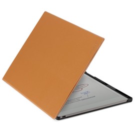 CoBak Case for reMarkable Paper Pro Color Tablet - Auto Sleep/Wake Hard Back Shell Protective Book Folio Cover with Built-in Pen Holder and Nibs Holder - for 11.8" 2024 Released, Earth Tone