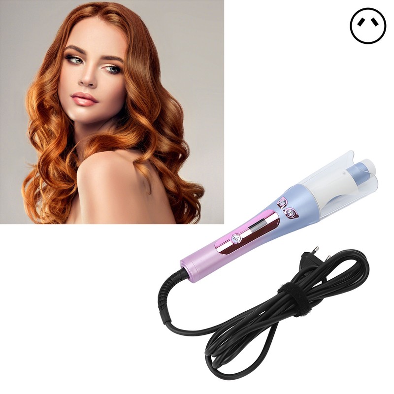 Curling Iron Portable Gradient Color Smart Wet Dry Dual Use