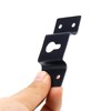 Pastlla 12PCS Hanging Speaker Bracket Wall Mount Iron Hook Hanger
