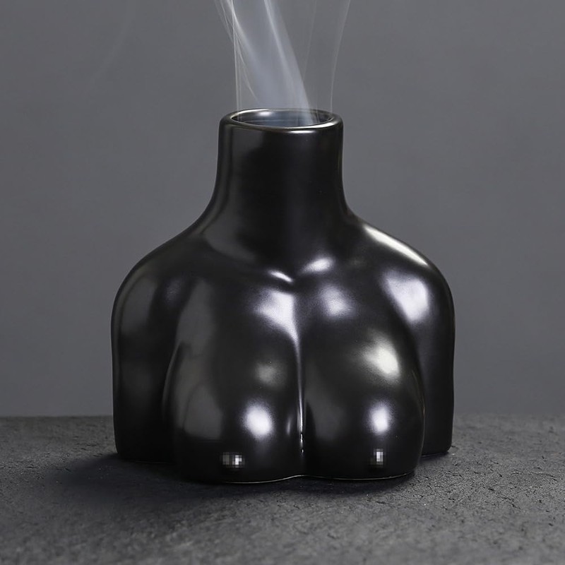 Palo Santo Burner, Ceramic Incense Holder, Sage Sticks Censer, Burn