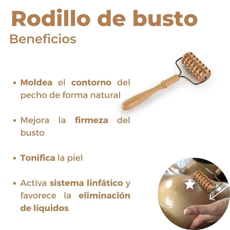 Breast Roll Wood Therapy Self-Application Strengthening Wood Therapy Raised Bust