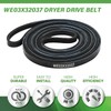 WE03X32037 Dryer Drive Belt Compatible with GE Dryer, Replacement WE12M24