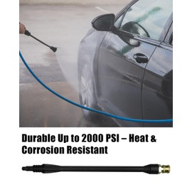BWCXR 308494075 Pressure Washer Wand, 1/4" Quick Connect Socket Fit for Ryobi Portland Husky Achieve a Variety of Spray Angles Meet Different Cleaning Scenarios 2000 PSI